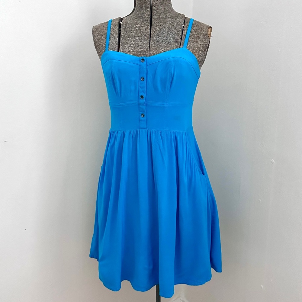 EXPRESS Flirty Blue Women's Dress
